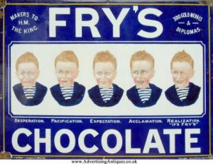 Frys Chocolate vintage ad antiguo anuncio blog chocolate chocolandia